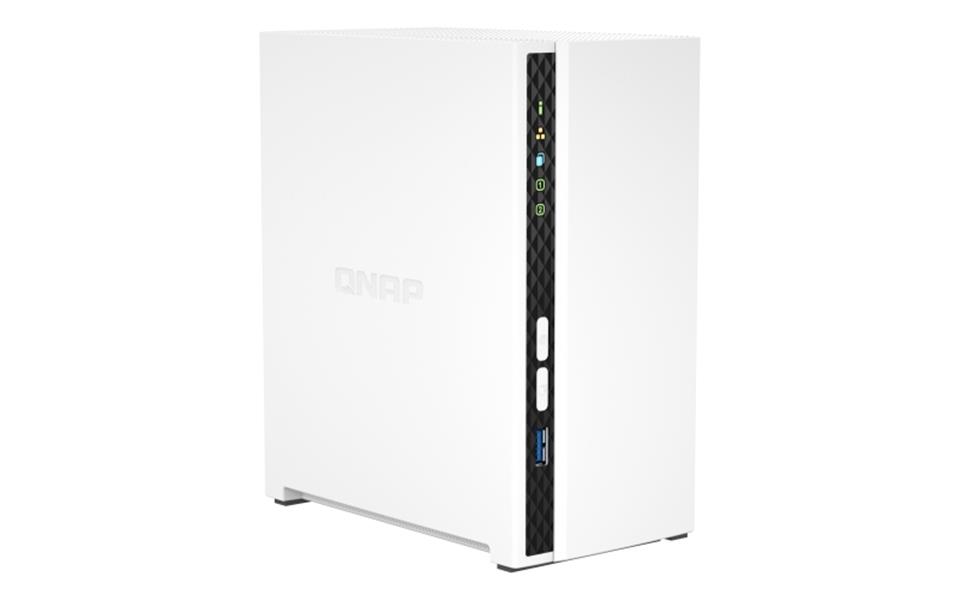 QNAP TS-233 data-opslag-server NAS Mini Tower Ethernet LAN Wit