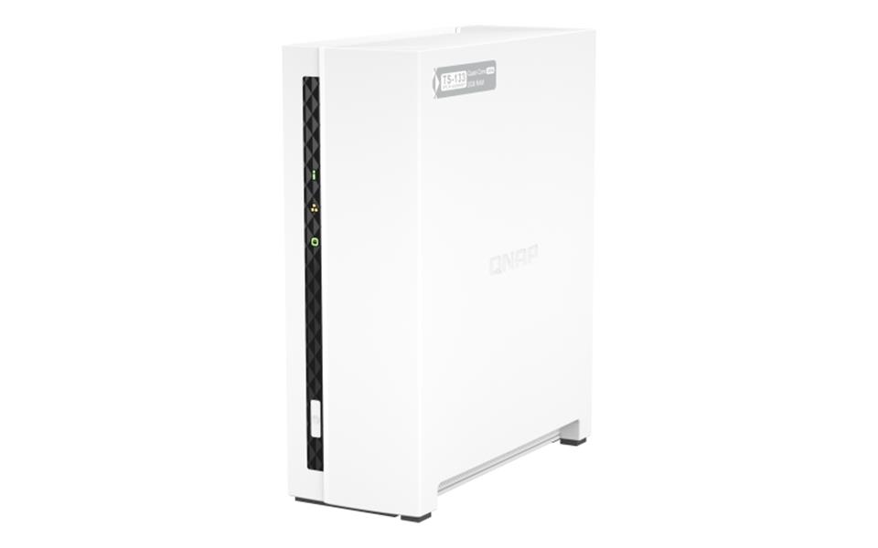 QNAP TS-133 data-opslag-server NAS Tower Ethernet LAN Wit