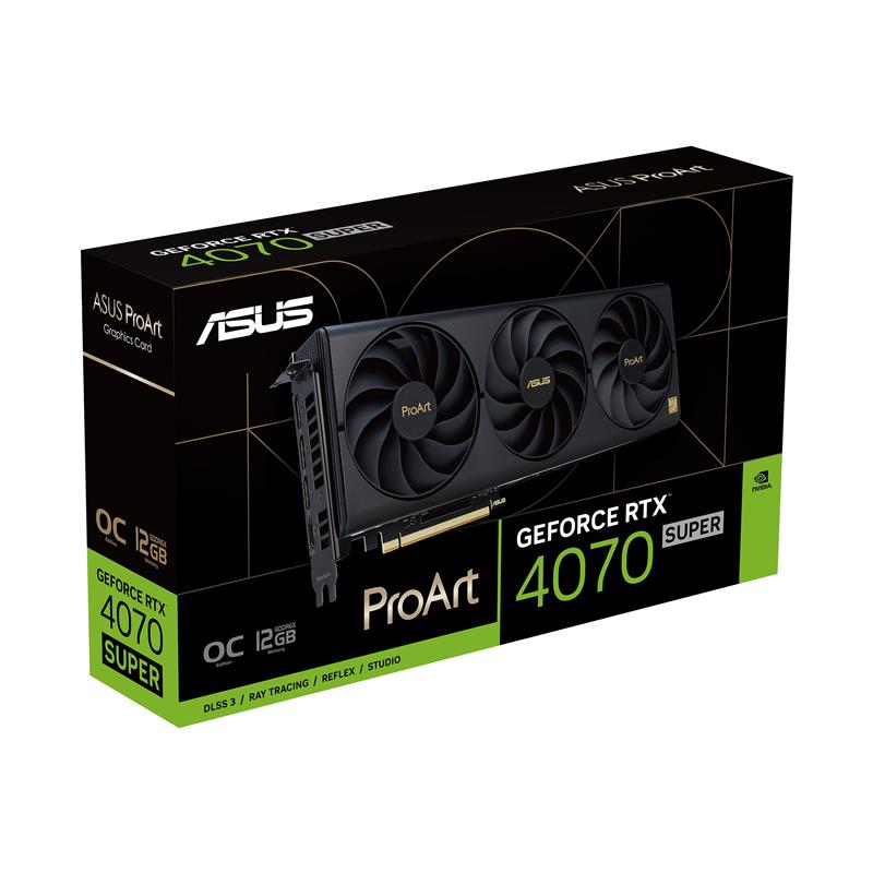 ASUS ProArt -RTX4070S-O12G NVIDIA GeForce RTX 4070 SUPER 12 GB GDDR6X