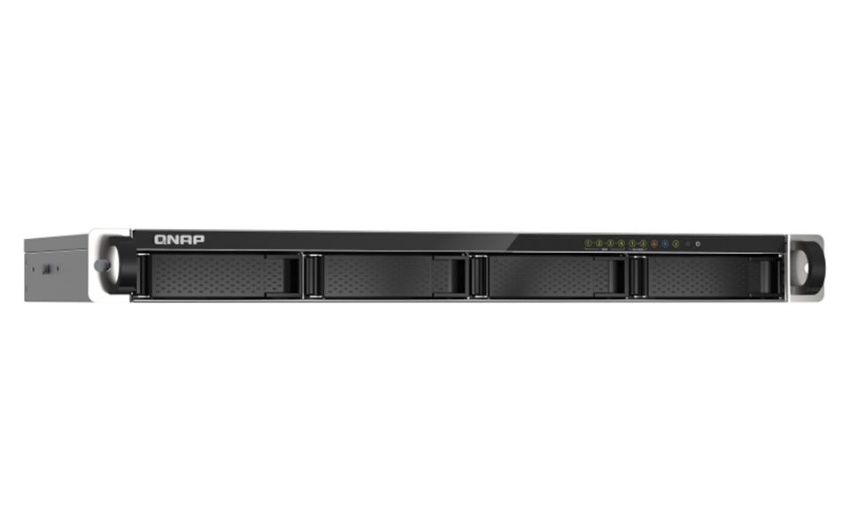 QNAP TS-435XEU NAS Rack (1U) Ethernet LAN Zwart, Grijs CN9131