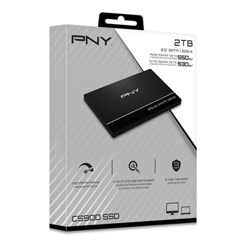 PNY SSD 2.5 2TB CS900 SATA 3 Retail