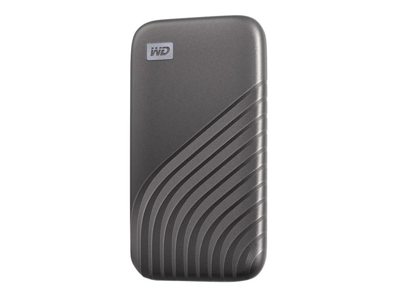 WD SSDEX USB3.2 My Passport SSD 2TB Space Gray Supports USB 3.2 Gen 2