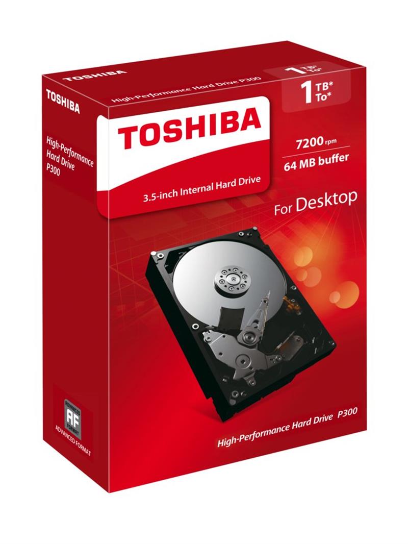 Toshiba P300 1TB 3.5"" 1000 GB SATA III