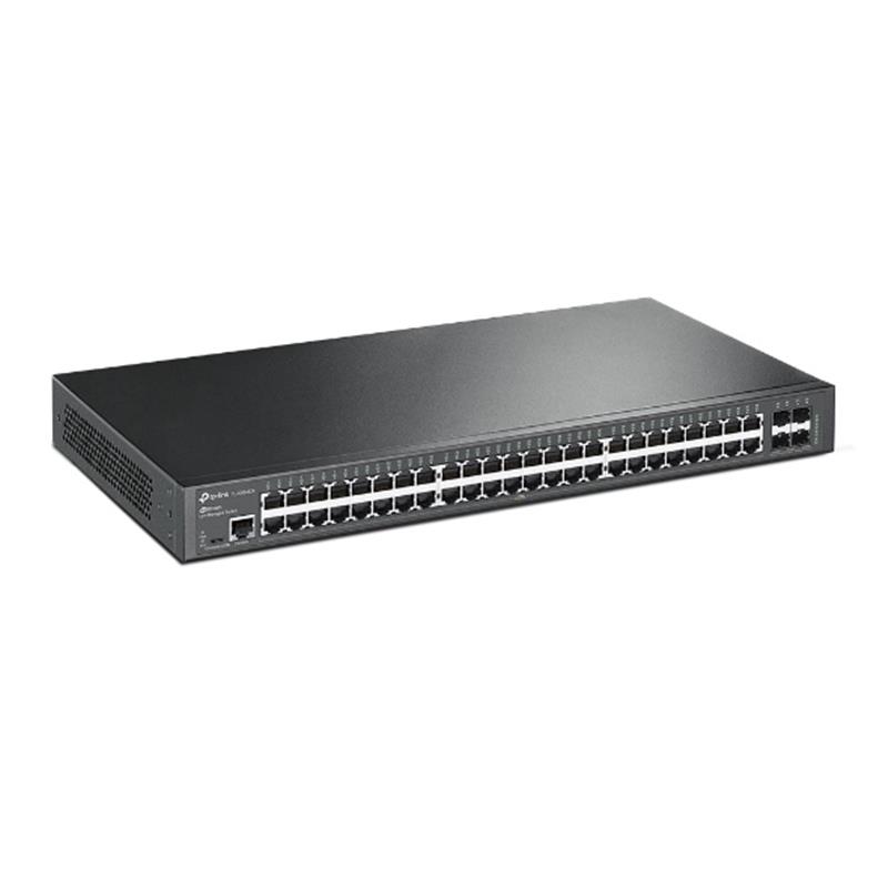 TP-Link TL-SG3452X netwerk-switch Managed L2+ Gigabit Ethernet (10/100/1000) 1U Zwart