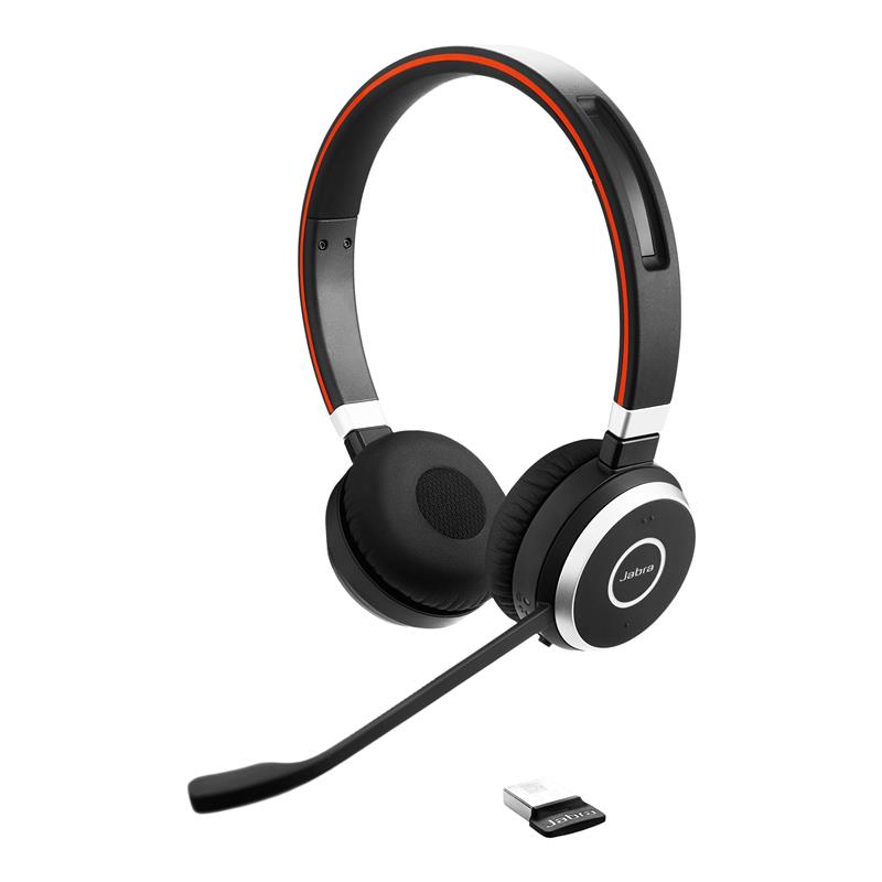 Jabra Evolve 65 SE Headset Draadloos Hoofdband Kantoor/callcenter Micro-USB Bluetooth Zwart