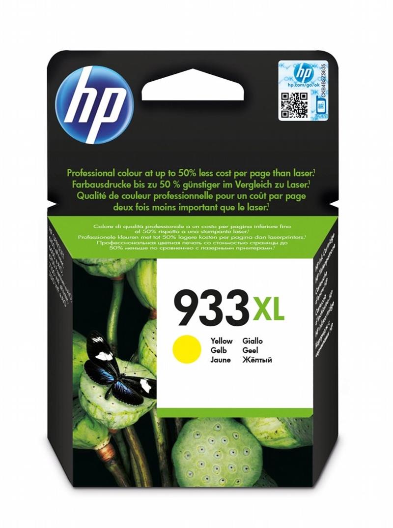 HP 933XL Origineel Geel 1 stuk(s)