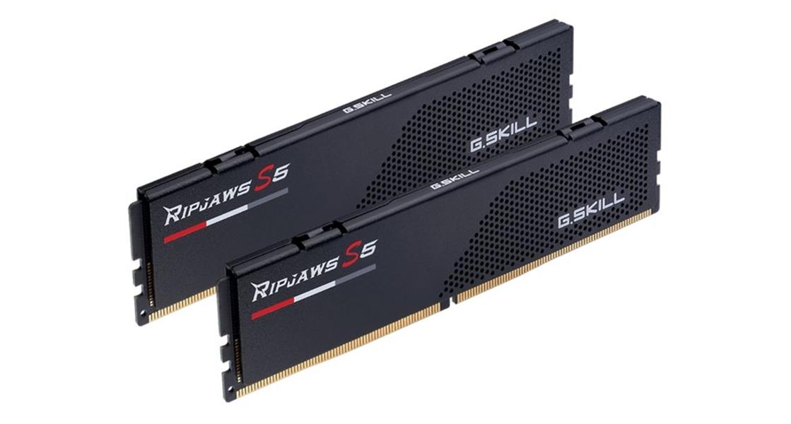 G.Skill DDR5 RAM 32GB (2x16GB Dual-Kit) PC5600 CL36 32RS5K  Ripjaws S5 black (Intel optimiert)