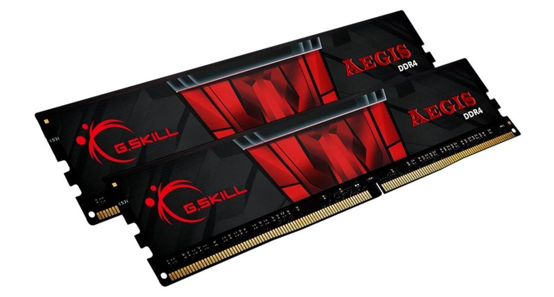 G.Skill DDR4 RAM 32GB (2x16GB Dual-Kit) PC3200 CL16 16GIS  Aegis black (Intel optimiert)