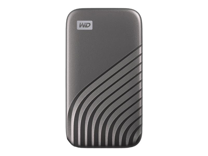 WD SSDEX USB3.2 My Passport SSD 4TB Space Gray Supports USB 3.2 Gen 2