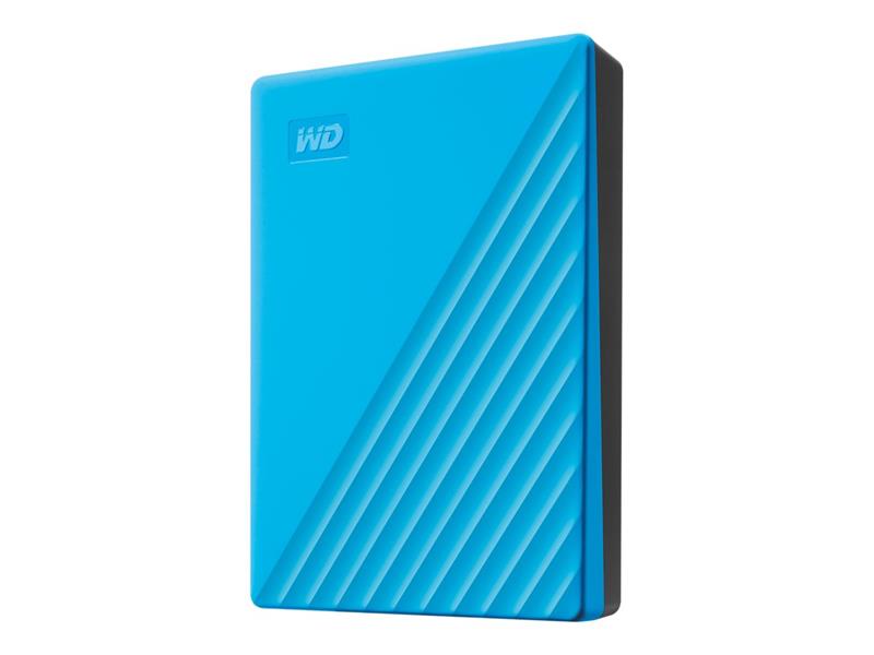 Western Digital My Passport External HDD 4TB USB 3 2 Gen 1 Blue