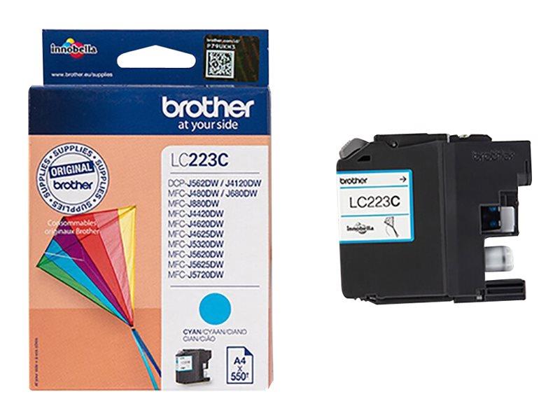 Brother LC-223C inktcartridge Origineel Cyaan 1 stuk(s)