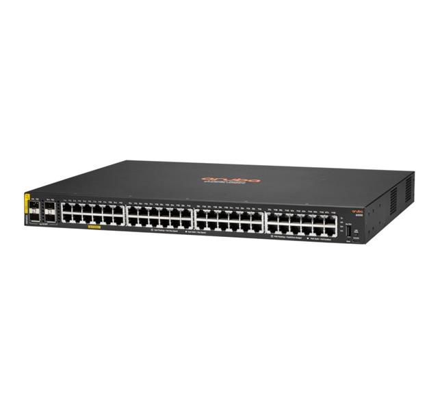 HPE Aruba Switch CX 6000 48G 4SFP 48xGBit/4xSFP PoE 370W R8N85A