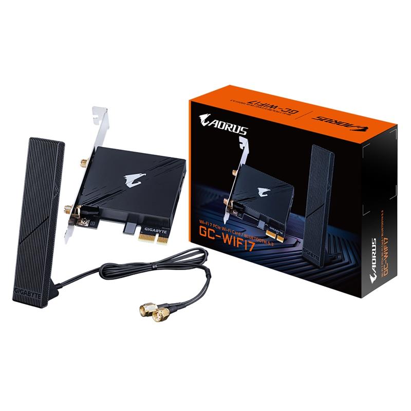 Gigabyte GC-WIFI7 netwerkkaart Intern WLAN / Bluetooth 5800 Mbit/s