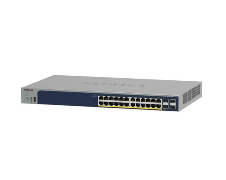 NETGEAR GS752TPP Managed L2/L3/L4 Gigabit Ethernet (10/100/1000) Power over Ethernet (PoE) Grijs