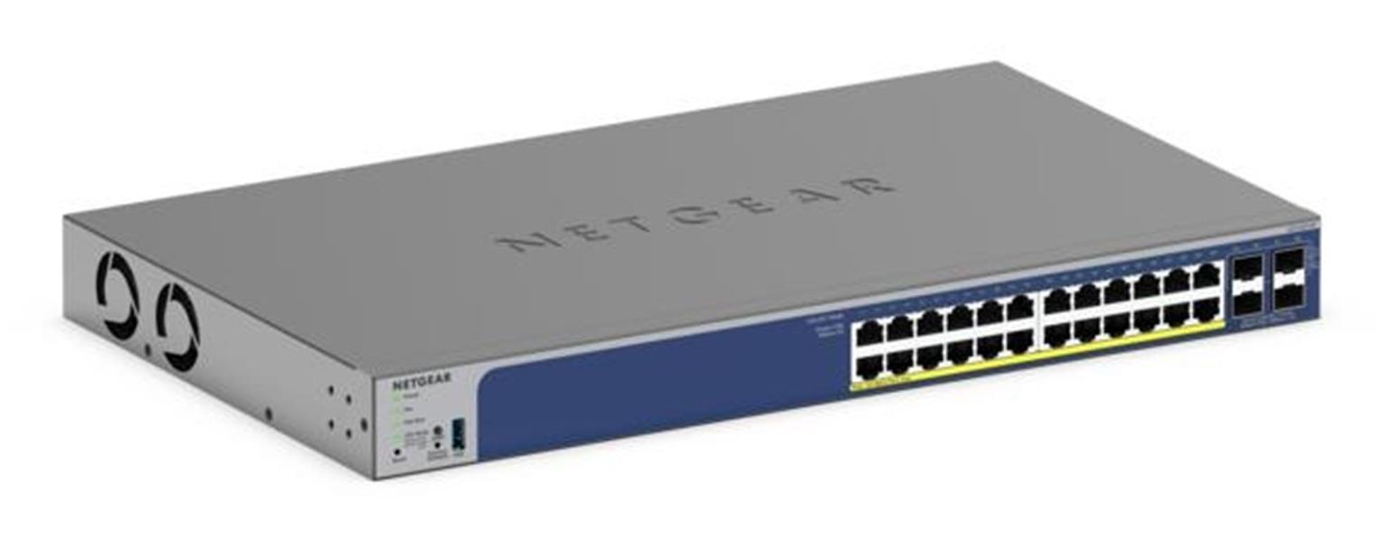 NETGEAR GS728TXP L2/L3 10G Ethernet (100/1000/10000) Power over Ethernet (PoE) Zwart