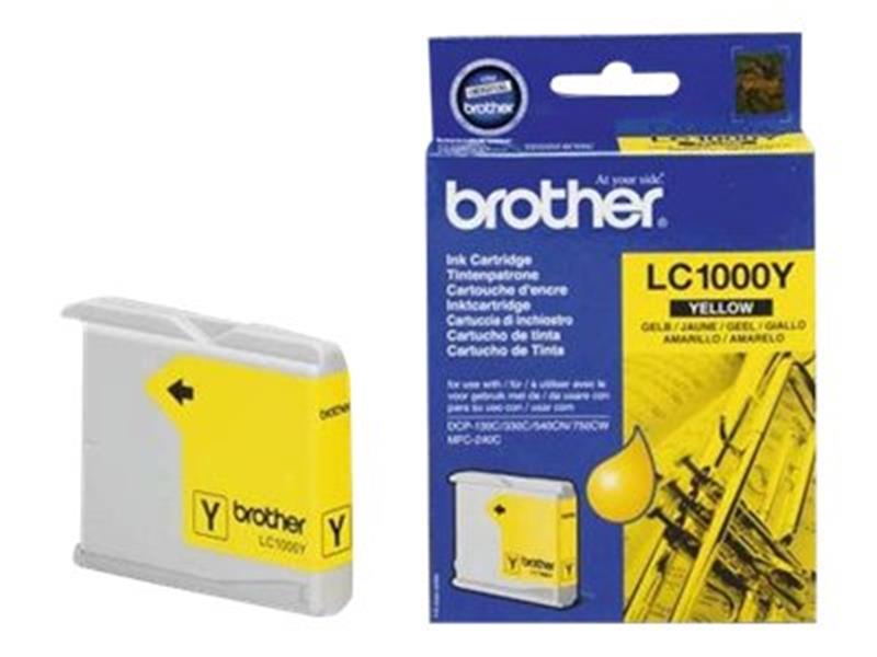 Brother Inktcartridge geel