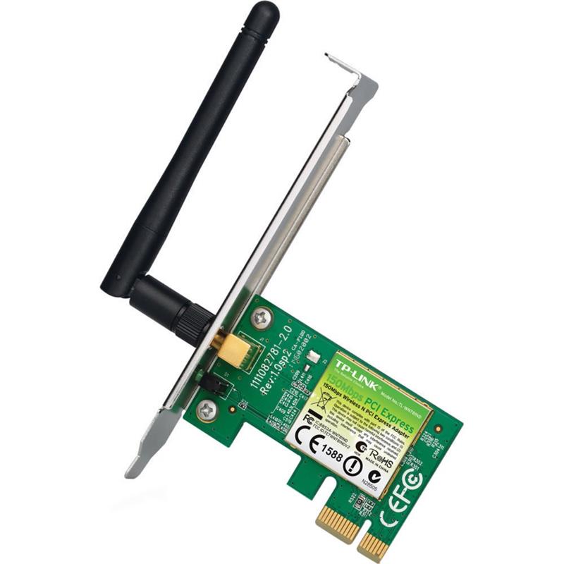 TP-LINK TL-WN781ND netwerkkaart & -adapter WLAN 150 Mbit/s Intern