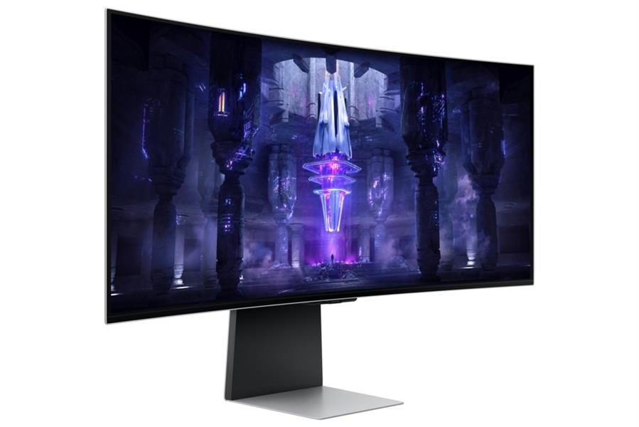 Samsung Odyssey Neo G8 LS34BG850SUXEN computer monitor 86,4 cm (34"") 3440 x 1440 Pixels UltraWide Quad HD OLED Zilver