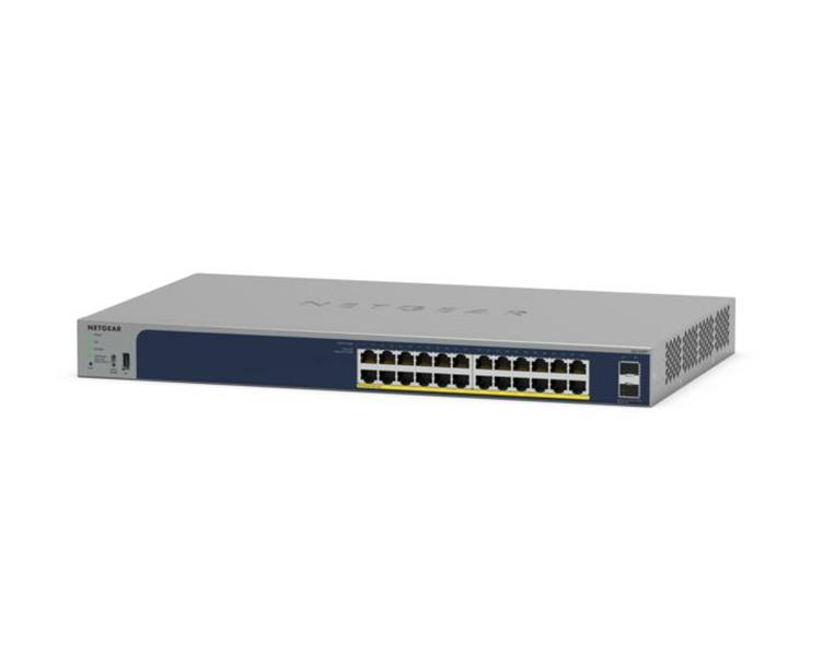 NETGEAR GS724TPv3 Managed L2 Gigabit Ethernet (10/100/1000) Power over Ethernet (PoE) Grijs