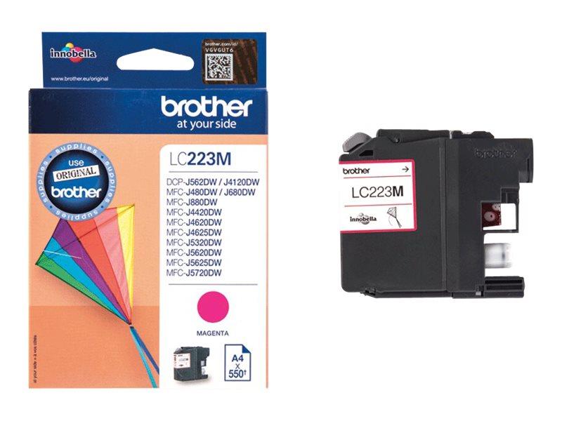 Brother LC-223M inktcartridge Origineel Magenta 1 stuk(s)