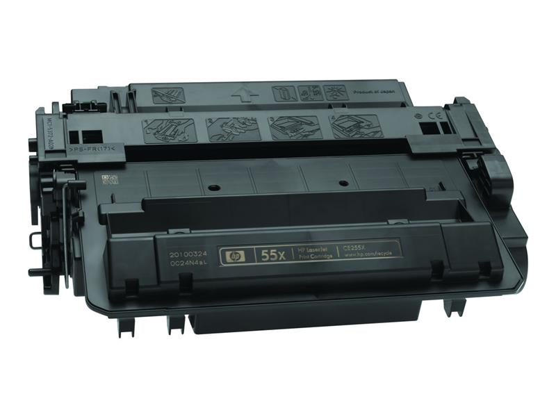 HP CE255X tonercartridge Origineel Zwart 1 stuk(s)