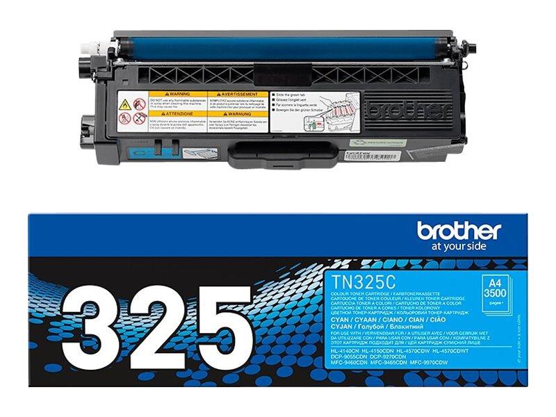 Brother TN-325C tonercartridge Origineel Cyaan 1 stuk(s)