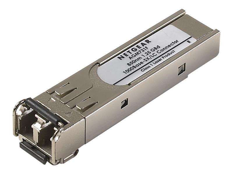 Netgear ProSafe GBIC Module 1000BASE-SX Fiber SFP netwerk media converter 65 nm