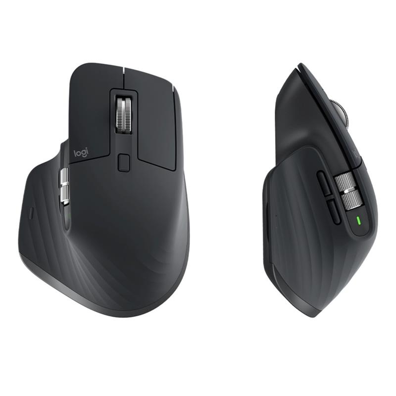 Logitech MX Master 3S muis Rechtshandig RF draadloos + Bluetooth Optisch 8000 DPI