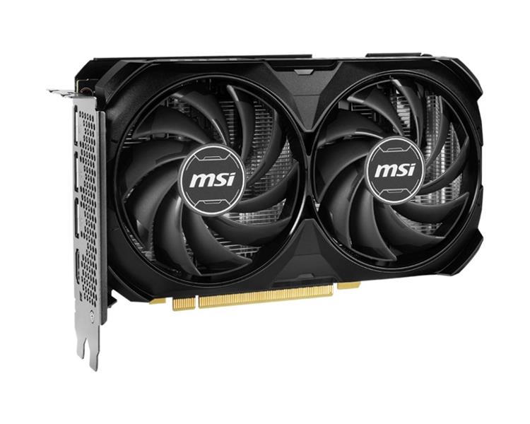 MSI GEFORCE RTX 4060 TI VENTUS 2X BLACK 16G OC videokaart NVIDIA 16 GB GDDR6