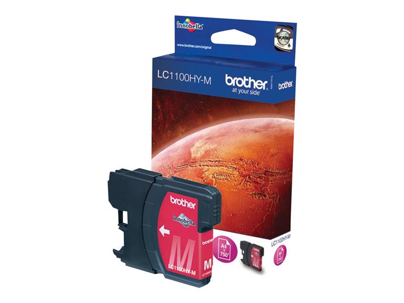 Brother LC-1100HYM Ink Cartridge Origineel Magenta 1 stuk(s)