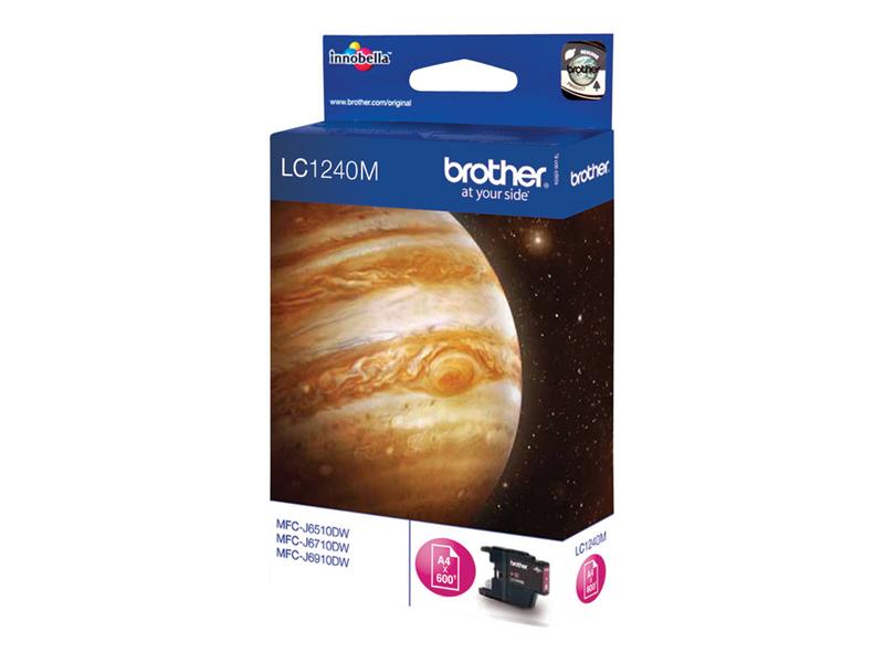 Brother LC-1240M inktcartridge Origineel Magenta 1 stuk(s)