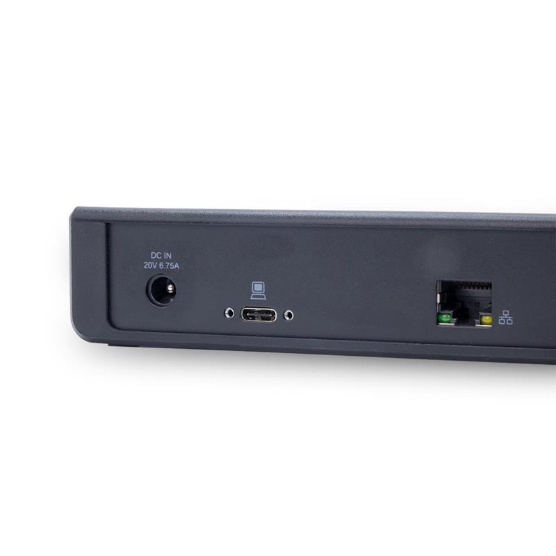 TERRA MOBILE Dockingstation 800 USB-C/A inkl.135W Netzteil und USB C/A Kabel