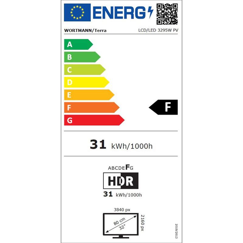 TERRA LCD/LED 3295W PV 4K USB-C/DP/HDMI